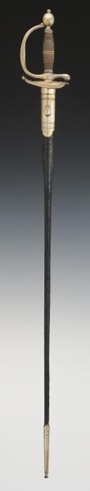 Photo 2 : SWORD OF THE KING'S BODY GUARDS, MILITARY HOUSE OF THE KING, model 1814, Restoration period. Inventory number 29810.