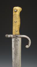 Photo 2 : YATAGAN BAYONET SABER, Chassepot model, Second Empire. 29218