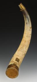 Photo 2 : POWDER FLASK FOR HUNTERS, LIKELY FROM NORTH AMERICA, Late 19th Century. 32721