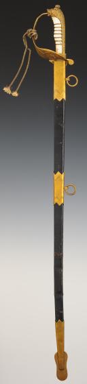 Photo 2 : SABRE D'OFFICIER DE LA MARINE TURQUE, Premier tiers du XXème siècle. 32668