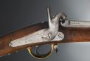 Photo 3 : FUSIL DE DRAGONS, modèle 1842-1847 transformé T, affecté au 2ème régiment de Spahis, Deuxième République, Présidence de Louis-Napoléon Bonaparte (1848-1852). 27053
