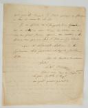 Photo 3 : ACCEPTANCE LETTER OF RECRUITMENT TO THE REGIMENT OF HUSSARS OF THE IMPERIAL GUARD, First Empire, 1813. 22149
