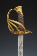 Photo 5 : GARDE DU CORPS OF MONSIEUR'S GUARD SABER, model 1814, Restoration period. 29261