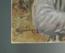 Photo 6 : LELIEPVRE EUGÈNE : Portrait de l'Empereur Napoléon 1er en redingote, huile sur toile, Fin XXème siècle.