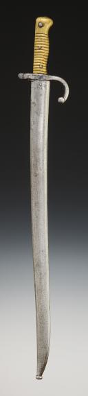 Photo 6 : YATAGAN BAYONET SABER, Chassepot model, Second Empire. 29218