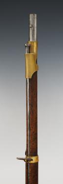 Photo 8 : FUSIL DE DRAGONS, modèle 1842-1847 transformé T, affecté au 2ème régiment de Spahis, Deuxième République, Présidence de Louis-Napoléon Bonaparte (1848-1852). 27053