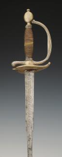 Photo 8 : SWORD OF THE KING'S BODY GUARDS, MILITARY HOUSE OF THE KING, model 1814, Restoration period. Inventory number 29810.