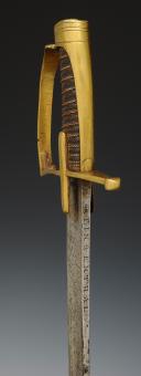 Photo 10 : SABRE DE SOUS-OFFICIER DE HUSSARDS OU DE CHASSEURS À CHEVAL, Révolution. 32771