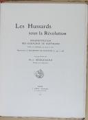 HOFFMANN - " Les Hussards sous la Révolution " - Exemplaire n°52 - Paris - 1907