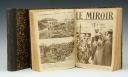 Photo 1 : LE MIROIR - JOURNAUX RELIÉS - DEUX VOLUMES.