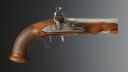 HALF-STOCK PISTOL, First Empire. 30171