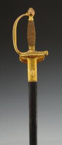 ÉPÉE D'OFFICIER SUBALTERNE DES TROUPES À PIED, signée Manceaux à paris, Second Empire. 29602