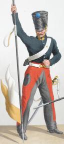Photo 2 : 1822. Chasseurs à Cheval. Chasseur-Lancier, Brigadier (20e Régiment - du Var).