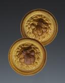 Photo 2 : TWO PLATES FOR LIGHT CAVALRY OFFICER'S BELT, Second Empire. 25375-33