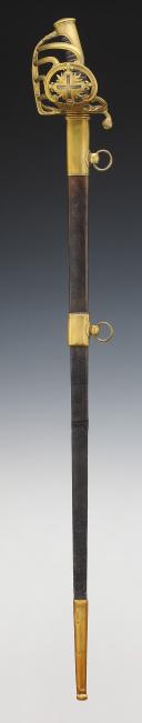 Photo 2 : MUSKETEER SABRE OF THE 1st COMPANY OF THE KING'S MILITARY HOUSEHOLD (GRAY MUSKETEER), model 1814, Restoration period. 29267