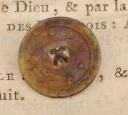 Photo 2 : BUTTON OF THE 16TH INFANTRY REGIMENT, First Empire. 20737-8.