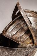 Photo 2 : Armet de cavalerie France, début du XVIIe siècle. COLLECTION PHILIPPE MISSILLIER, Étude Giquello, Drouot - salles 5-6, les 6 & 7 mars 2025