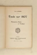 Photo 2 : GRENIER. Étude sur 1807. 