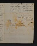 Photo 3 : Armée d'Espagne. LETTRE AUTOGRAPHE SIGNÉE DU SOLDAT HEUDE À SA MÈRE, 1er avril 1811. 18855-8