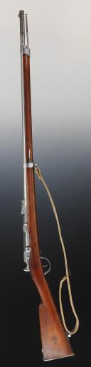 Photo 4 : FUSIL D'INFANTERIE CHASSEPOT, affecté au 1er RÉGIMENT DES VOLTIGEURS DE LA GARDE IMPÉRIALE, modèle 1866, Second Empire. 26988