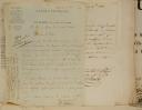 Photo 4 : Conscription. Ville d'ORLÉANS. SECOURS ACCORDÉ AUX FAMILLES PAUVRES DES CONSCRITS, 1813. 18904-1