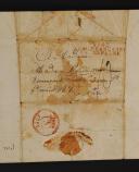 Photo 4 : Armée d'Espagne. LETTRE AUTOGRAPHE SIGNÉE DU SOLDAT HEUDE À SA MÈRE, 1er avril 1811. 18855-8