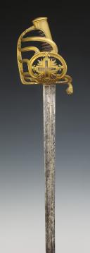 Photo 5 : MUSKETEER SABRE OF THE 1st COMPANY OF THE KING'S MILITARY HOUSEHOLD (GRAY MUSKETEER), model 1814, Restoration period. 29267