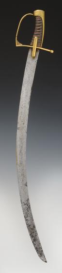 Photo 5 : SABRE DE SOUS-OFFICIER DE HUSSARDS OU DE CHASSEURS À CHEVAL, Révolution. 32771