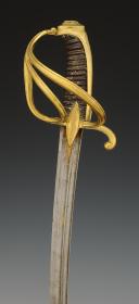 Photo 5 : SABRE D'OFFICIER DE CAVALERIE LÉGÈRE, Premier Empire. 33532