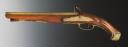 Photo 6 : CIVIL OFFICER FLINTLOCK NAVAL PISTOL, Ancient Monarchy. 32533