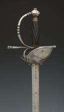 Photo 7 : SPANISH CAVALRY OFFICER'S SWORD FORTE, model 1728, 18th century. 25877