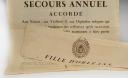 Photo 7 : Conscription. Ville d'ORLÉANS. SECOURS ACCORDÉ AUX FAMILLES PAUVRES DES CONSCRITS, 1813. 18904-1