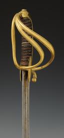 Photo 7 : SABRE D'OFFICIER DE CAVALERIE LÉGÈRE, Premier Empire. 33532