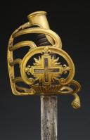 Photo 9 : MUSKETEER SABRE OF THE 1st COMPANY OF THE KING'S MILITARY HOUSEHOLD (GRAY MUSKETEER), model 1814, Restoration period. 29267