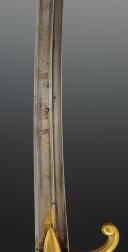 Photo 9 : SABRE D'OFFICIER DE CAVALERIE LÉGÈRE, Premier Empire. 33532