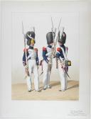 1830. Garde Royale. Infanterie (5e Régiment). Caporal de Grenadiers, Fusiliers.