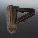 LEATHER BOOT FOR A LANCE HOLDER OR STANDARD BEARER OF LINE CAVALRY, Second Empire. 26941