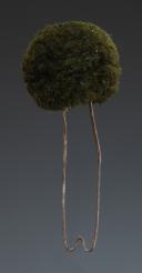 POMPOM FOR LIGHT CAVALRY SHAKO OF THE 3rd SQUADRON, model 1874, Third Republic. 30685-7