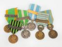 LOT OF SIX MEDALS OF THE FRENCH ARMY, Third Republic. 26416-7