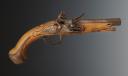 PISTOLET CIVIL À SILEX, Fin Ancienne Monarchie. 33945R
