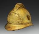 Photo 2 : CASQUE TROUPE DE SAPEURS-POMPIERS DE LA VILLE DE LYON, type 1885 modifié 1895, Troisième République. 24544