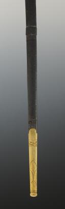 Photo 3 : MUSKETEER SWORD OF THE 1st COMPANY OF THE KING'S MILITARY HOUSEHOLD (GRAY MUSKETEER), model 1814, Restoration period. Stock number 29266