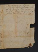 Photo 3 : Armée du Portugal 1812. LETTRE AUTOGRAPHE EN FLAMAND SIGNÉE DU SOLDAT FRANÇOIS TORSS, fusilier 1er régiment d'infanterie, À SA MÈRE DEMEURANT À LIERRE (Belgique), 25 mars 1812. 18855-9
