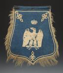 Photo 3 : FLAMME DE TROMPETTE DU 3ème RÉGIMENT DE HUSSARDS, Second Empire. 33772