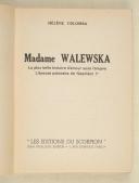 Photo 3 : COLOMBA (Hélène) – " Madame Walewska "