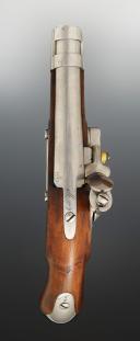 Photo 4 : REPRODUCTION STYLE PREMIER EMPIRE D'UN PISTOLET DE GENDARMERIE, modèle An IX, XXème siècle. 30172