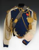 Photo 5 : UNIFORME DE LIEUTENANT DE LANCIERS DE LA GARDE IMPÉRIALE, modèle 1856, Second Empire. 26899