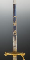 Photo 7 : MUSKETEER SWORD OF THE 1st COMPANY OF THE KING'S MILITARY HOUSEHOLD (GRAY MUSKETEER), model 1814, Restoration period. Stock number 29266