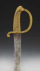 Photo 7 : INFANTRY TROOP SABER, known as "briquet," Model An XI, signed Manceaux, Restoration period. 29298