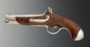 Photo 7 : REPRODUCTION STYLE PREMIER EMPIRE D'UN PISTOLET DE GENDARMERIE, modèle An IX, XXème siècle. 30172